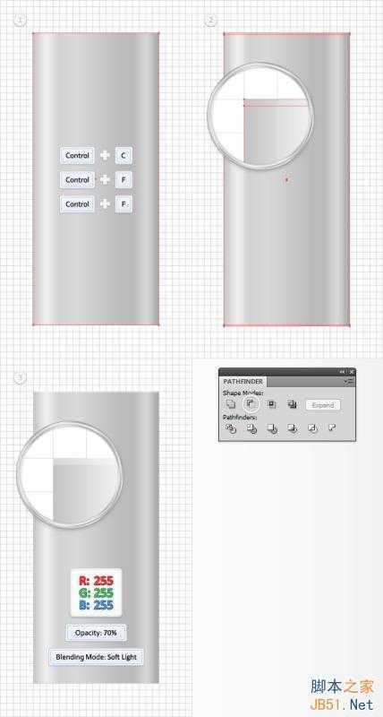 Illustrator绘制复古风格的打火机图标,PS教程,思缘教程网