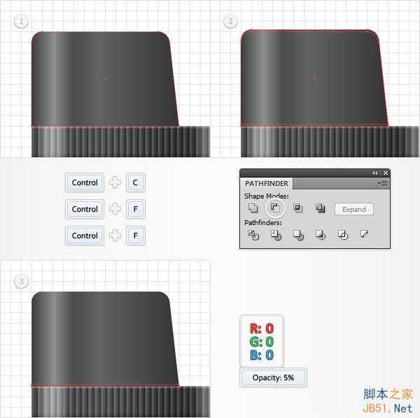 Illustrator绘制复古风格的打火机图标,PS教程,思缘教程网