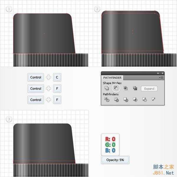 Illustrator绘制复古风格的打火机图标,PS教程,思缘教程网