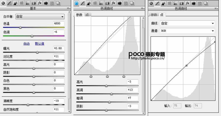 ‘PS调出复古小清新少女色调‘
