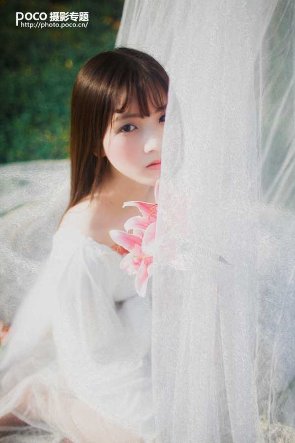 ‘PS调出复古小清新少女色调‘