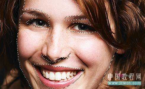 Photoshop蒙尘与划痕滤镜做照片美白_脚本之家jb51.net转载