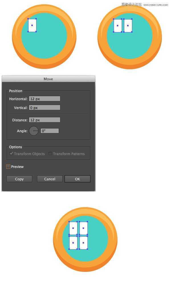 Illustrator绘制俏皮大胆的复古风格海报,PS教程,思缘教程网