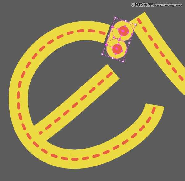 Illustrator绘制俏皮大胆的复古风格海报,PS教程,思缘教程网