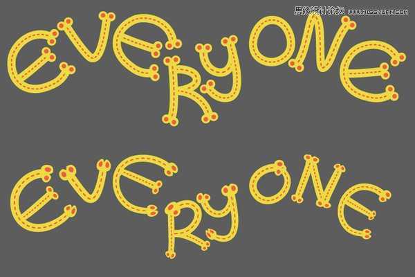 Illustrator绘制俏皮大胆的复古风格海报,PS教程,思缘教程网