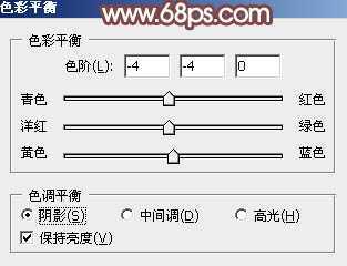 ‘Photoshop为树木边的美女增加柔美的深秋酒红色‘