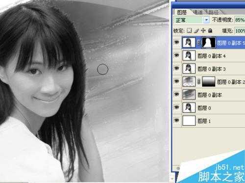 ‘在ps中利用滤镜以及多图层叠加制作素描效果‘