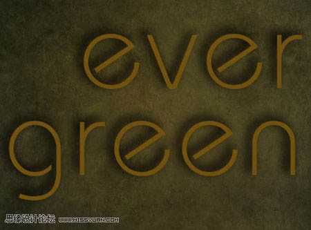 ‘photoshop利用画笔设计制作出梦幻漂亮的彩色花环艺术字‘