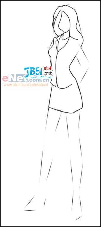 Photoshop打造超酷卡通美女特工