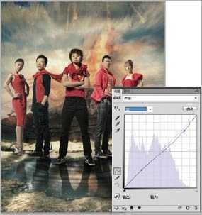 ‘Photoshop设计制作出热情奔放的服装杂志封面效果‘
