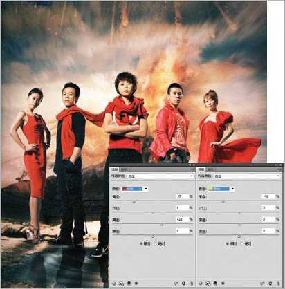 ‘Photoshop设计制作出热情奔放的服装杂志封面效果‘