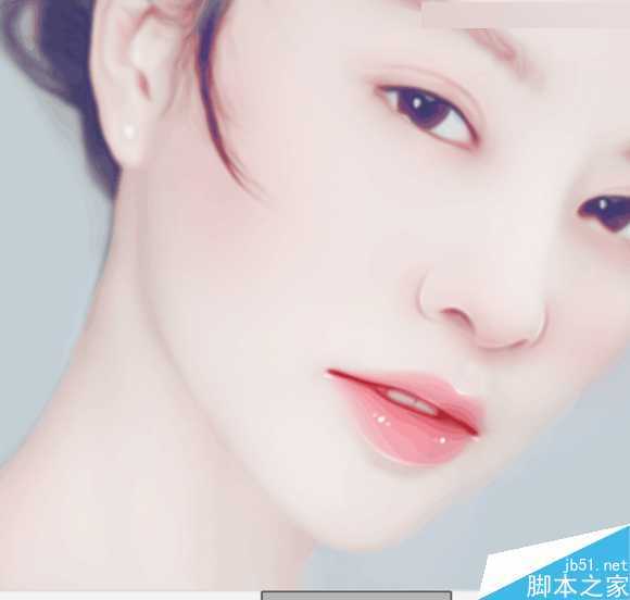 ‘Photoshop结合SAI手绘板将古典美女打造梦幻仿手绘照片效果‘