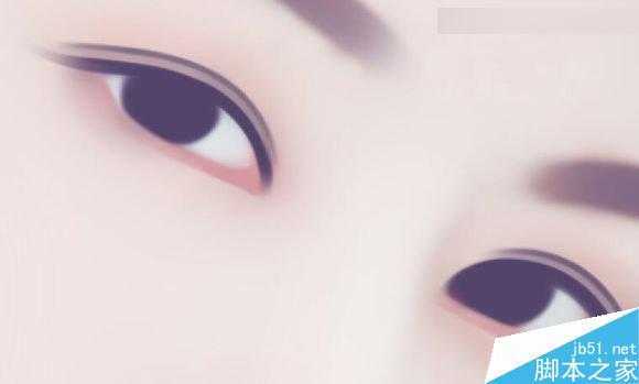 ‘Photoshop结合SAI手绘板将古典美女打造梦幻仿手绘照片效果‘