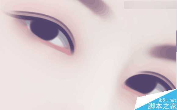 ‘Photoshop结合SAI手绘板将古典美女打造梦幻仿手绘照片效果‘