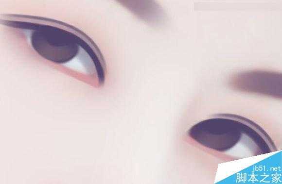 ‘Photoshop结合SAI手绘板将古典美女打造梦幻仿手绘照片效果‘