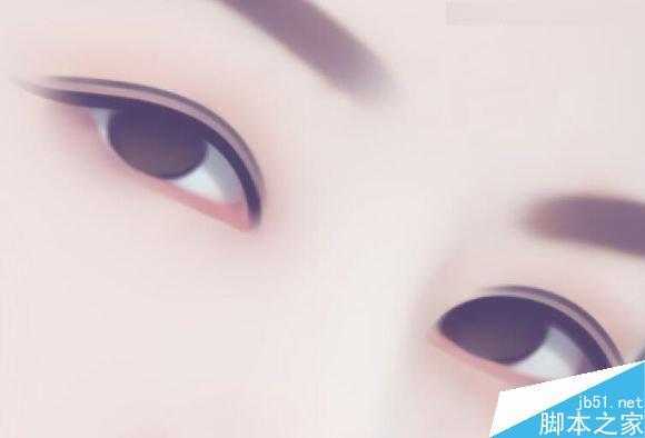 ‘Photoshop结合SAI手绘板将古典美女打造梦幻仿手绘照片效果‘