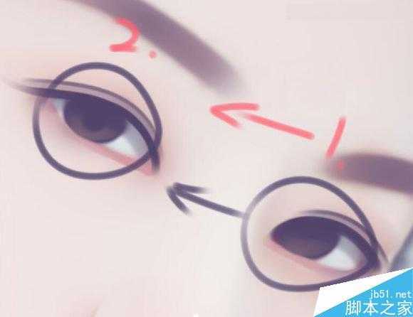 ‘Photoshop结合SAI手绘板将古典美女打造梦幻仿手绘照片效果‘