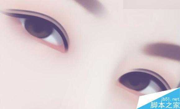 ‘Photoshop结合SAI手绘板将古典美女打造梦幻仿手绘照片效果‘