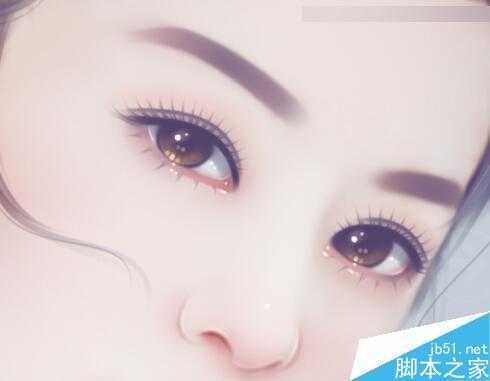 ‘Photoshop结合SAI手绘板将古典美女打造梦幻仿手绘照片效果‘