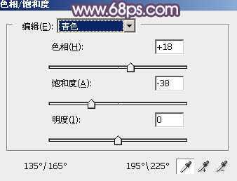 ‘Photoshop为外景人物图片调制出唯美的冬季冷调阳光色‘
