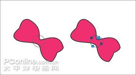 Coreldraw绘制可爱的情侣QQ企鹅