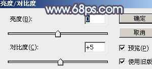 ‘Photoshop给公园长凳上的美女调制出秋季蓝黄色‘