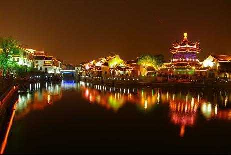 ‘photoshop简单给夜景图片加上星光效果‘