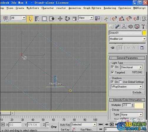 3ds MAX透光窗帘阴影的制作 技术分享