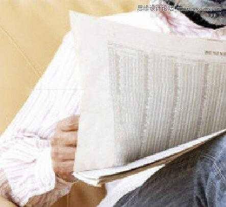 ‘用PS合成做在森林中看书的熊猫人‘