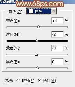 ‘Photoshop将树林中的美女图片增加上秋季柔美的橙红色效果‘