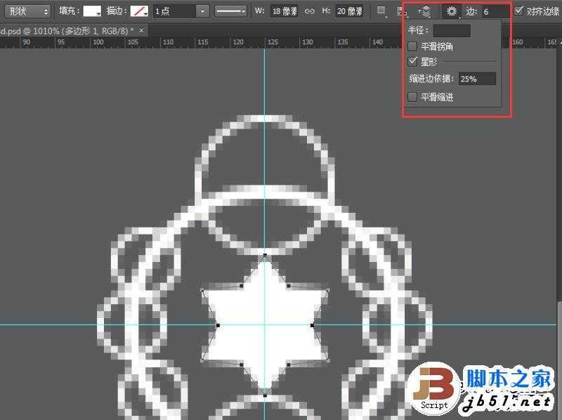 ‘PS打造简单精致的蕾丝花边图案‘