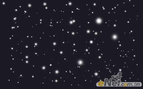 ‘photoshop利用画笔及滤镜打造出梦幻的紫色放射背景‘