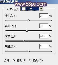‘Photoshop为躺在草地人物图片打造唯美梦幻的暗褐色‘
