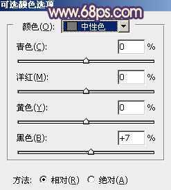 ‘Photoshop为躺在草地人物图片打造唯美梦幻的暗褐色‘