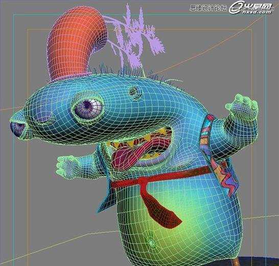 用3ds Max制作吓人的外星小怪物