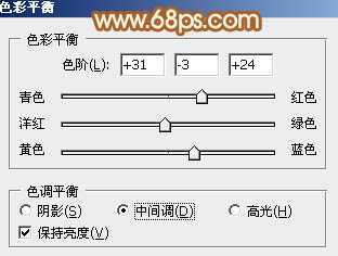 ‘Photoshop为外景人物图片增加上流行的韩系红褐色效果‘