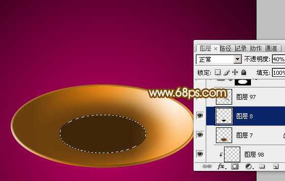 ‘Photoshop设计制作一盏古典的正在燃烧的陶瓷油灯‘