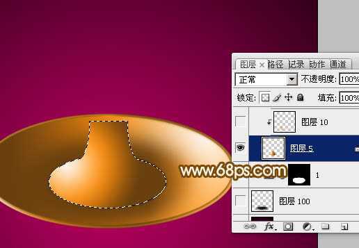 ‘Photoshop设计制作一盏古典的正在燃烧的陶瓷油灯‘