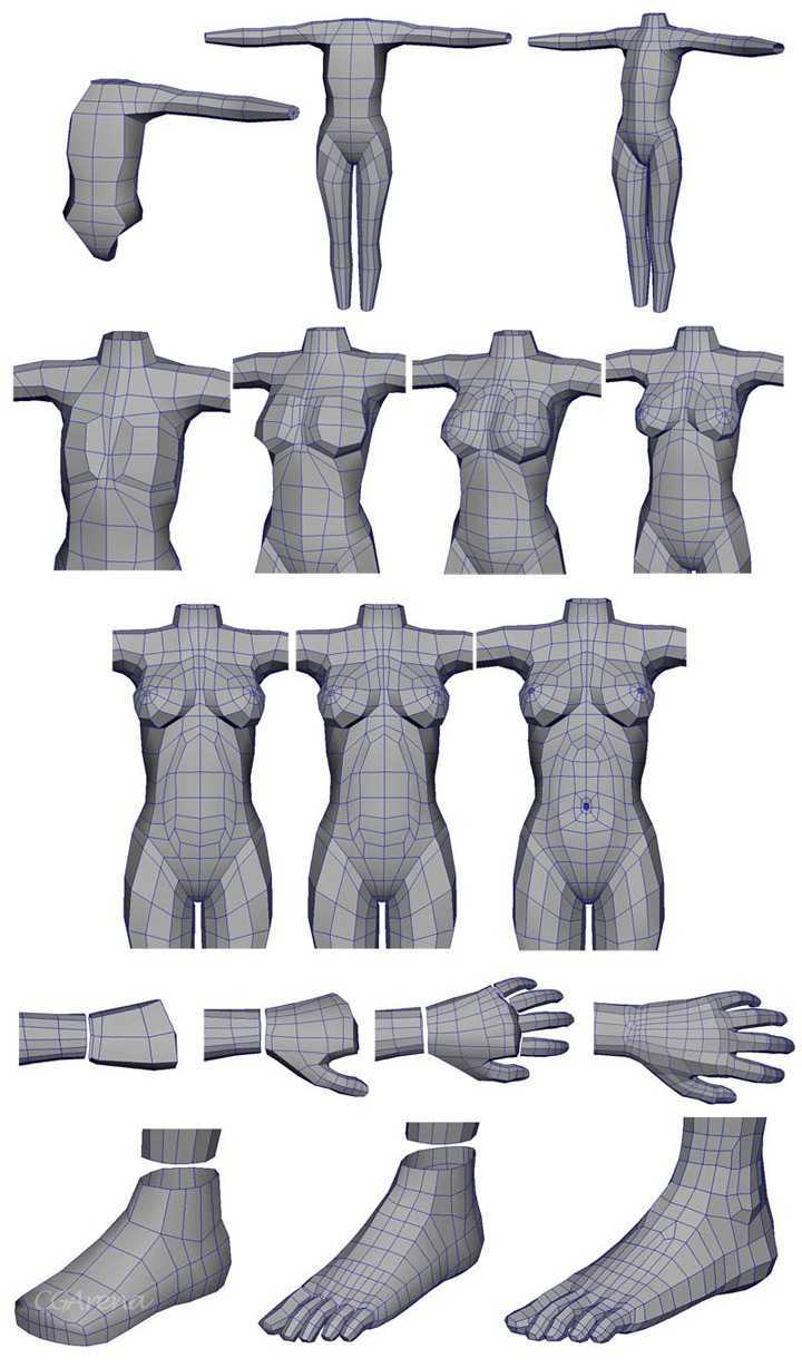 MAYA制作东方古典美女 脚本之家 MAYA角色教程 技术分享