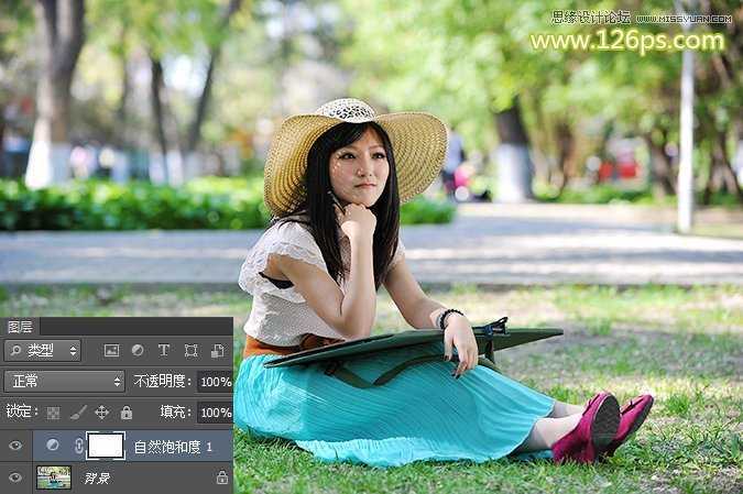 ‘如何使用Photoshop调出美女照片的青黄小日系色调效果‘