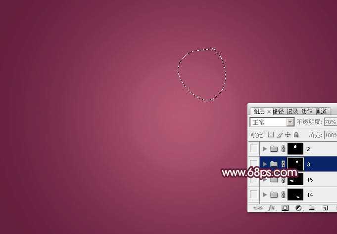 ‘Photoshop设计制作出半透明的光影花朵‘