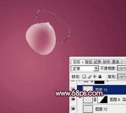 ‘Photoshop设计制作出半透明的光影花朵‘