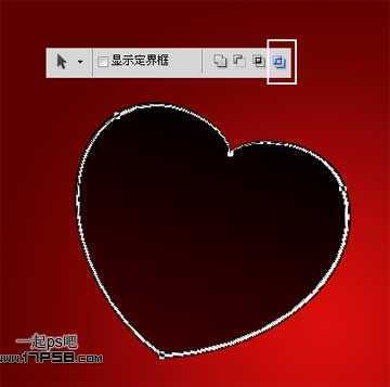 ‘photoshop设计制作出2012情人节红色心形壁纸‘