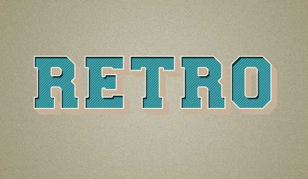 ‘Photoshop设计制作简洁的蓝色抽丝立体字‘