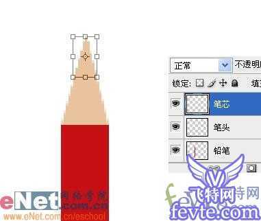 ‘PS鼠绘逼真五彩的铅笔