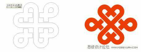 CorelDraw制作中国联通标志详细教程,破洛洛