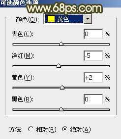 ‘Photoshop将树林婚片增加上柔和的淡黄色效果‘