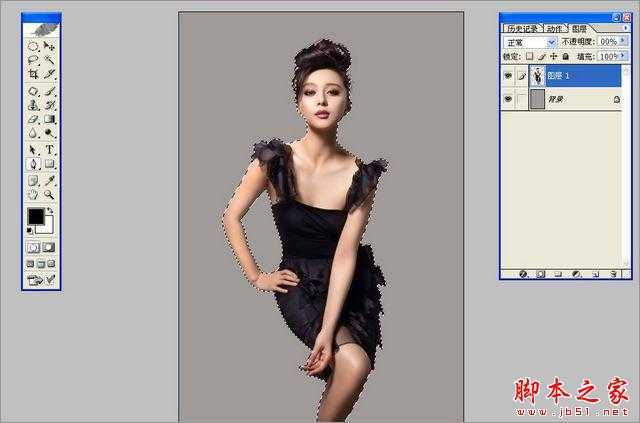 ‘photoshop为美女图片调制出个性时尚商业照片特效‘