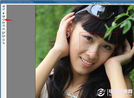 ‘Photoshop调出小清新风格的美女外景人像效果‘