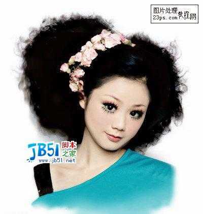 Photoshop为MM制作美丽动人的艺术照